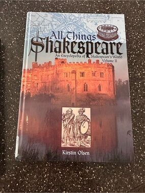 All Things Shakespeare Volume II - J - Z / Orange Hardcover